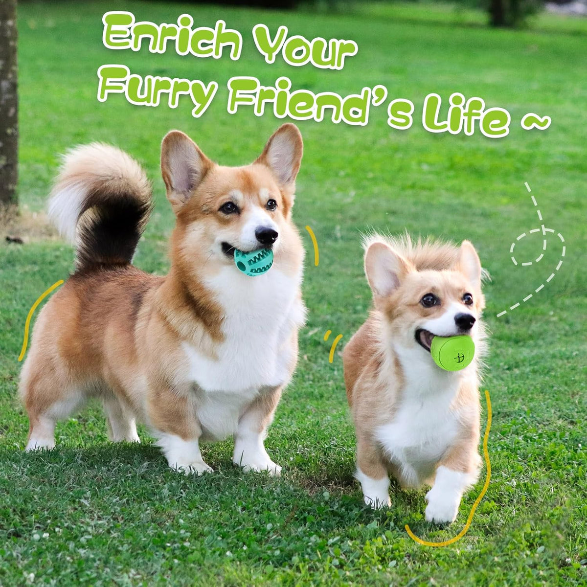 Dog Puzzle Toy 2 Pack, Interactive Dog Toys for Treat Dispensing