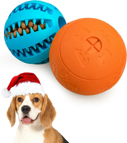 Dog Puzzle Toy 2 Pack, Interactive Dog Toys for Treat Dispensing