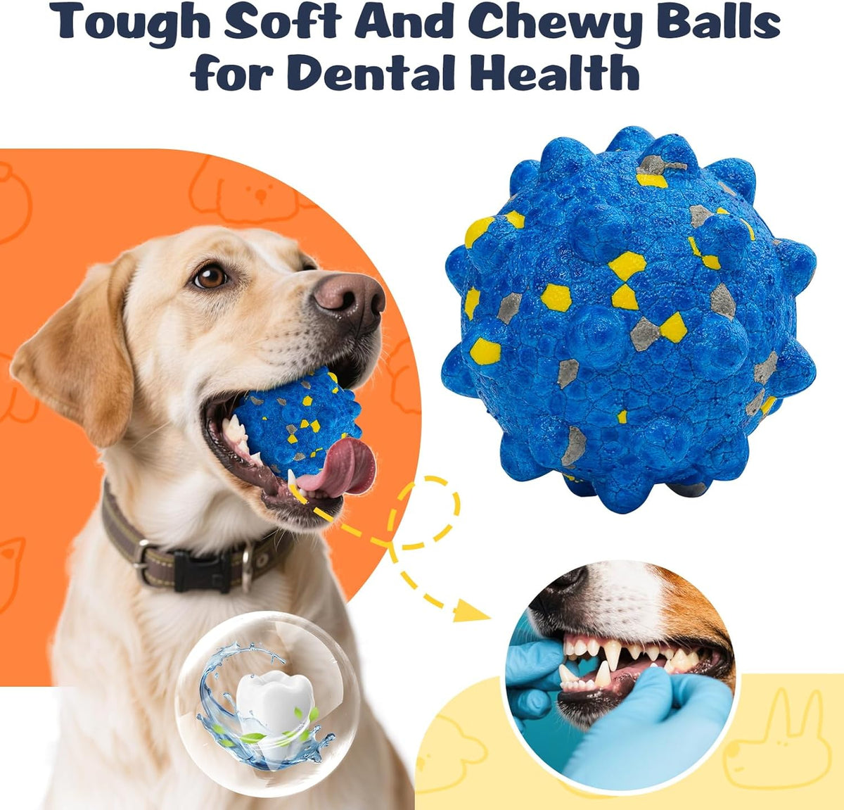 Dog Puzzle Toy 2 Pack, Interactive Dog Toys for Treat Dispensing