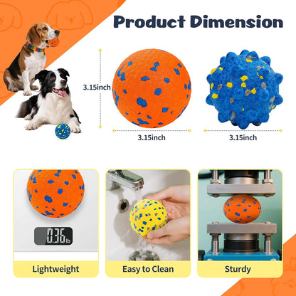 Dog Puzzle Toy 2 Pack, Interactive Dog Toys for Treat Dispensing