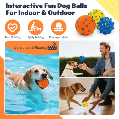 Dog Puzzle Toy 2 Pack, Interactive Dog Toys for Treat Dispensing