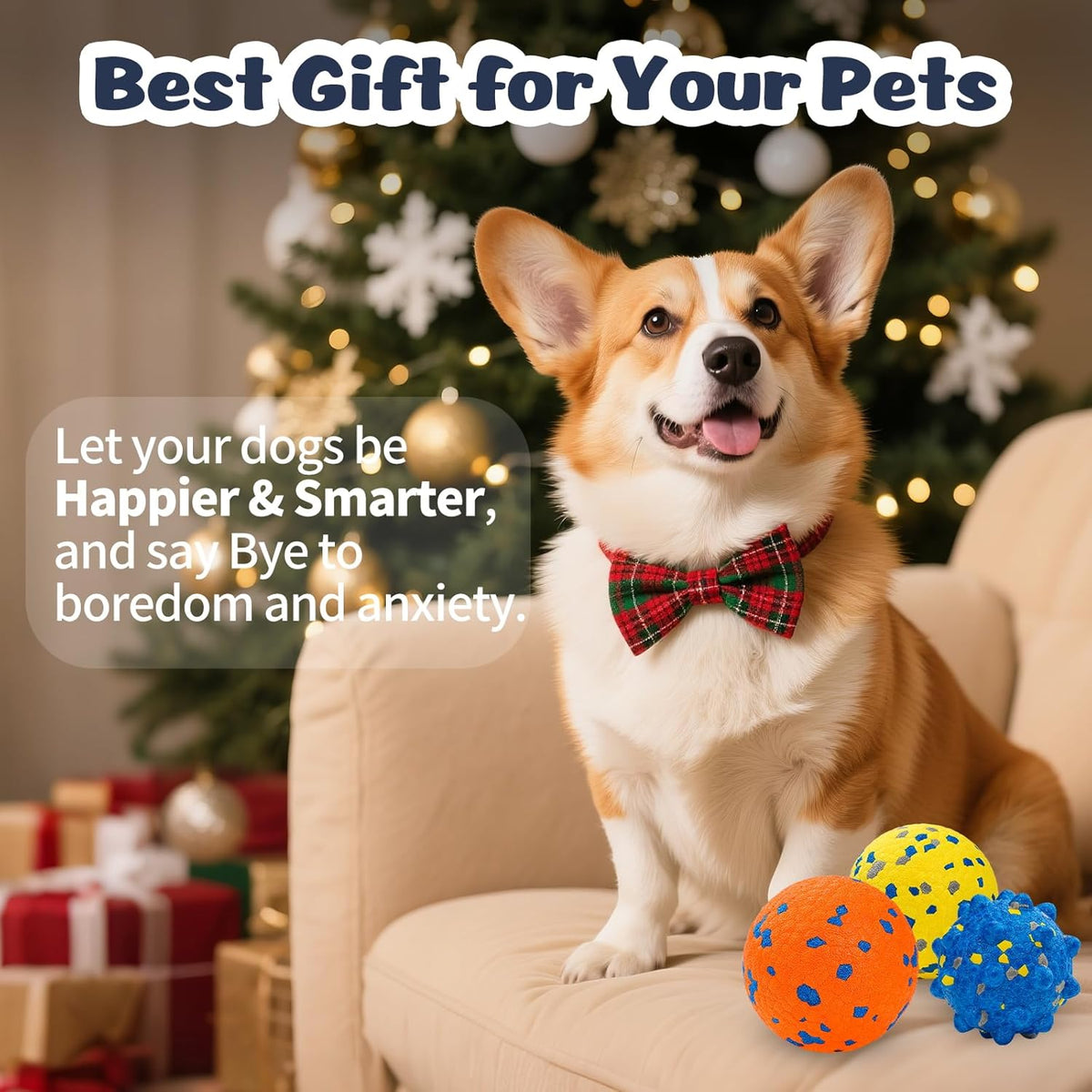 Dog Puzzle Toy 2 Pack, Interactive Dog Toys for Treat Dispensing