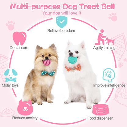 Dog Puzzle Toy 2 Pack, Interactive Dog Toys for Treat Dispensing