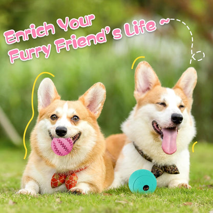 Dog Puzzle Toy 2 Pack, Interactive Dog Toys for Treat Dispensing