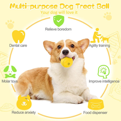 Dog Puzzle Toy 2 Pack, Interactive Dog Toys for Treat Dispensing