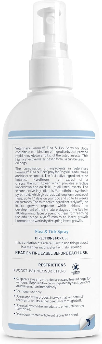 Flea and Tick Shampoo for Dogs and Cats, 16 oz