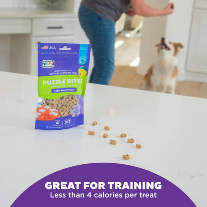 Nina Ottosson Puzzle Bitez Dog Treats, Peanut Butter, 7.5 oz