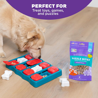 Nina Ottosson Puzzle Bitez Dog Treats, Peanut Butter, 7.5 oz