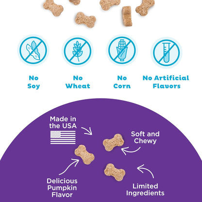 Nina Ottosson Puzzle Bitez Dog Treats, Peanut Butter, 7.5 oz
