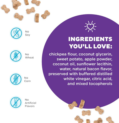 Nina Ottosson Puzzle Bitez Dog Treats, Peanut Butter, 7.5 oz