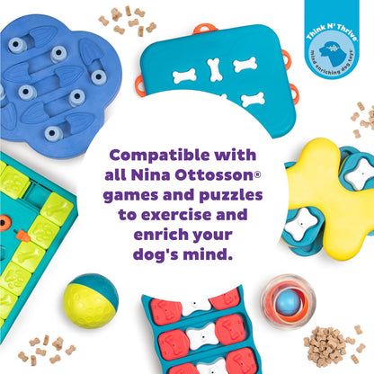 Nina Ottosson Puzzle Bitez Dog Treats, Peanut Butter, 7.5 oz