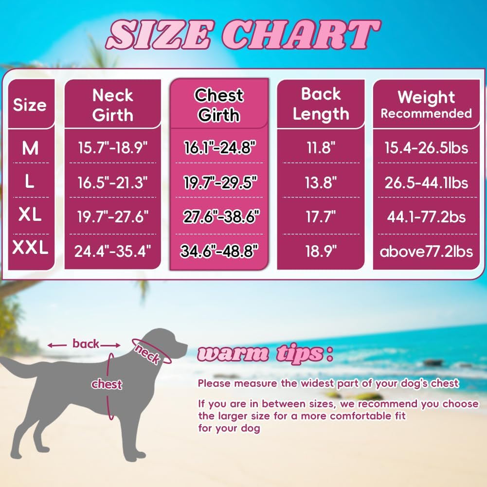 Dog Life Vest for Swimming, Dog Life Jacket with 2 Rescue Handles