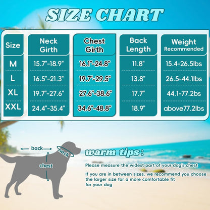 Dog Life Vest for Swimming, Dog Life Jacket with 2 Rescue Handles