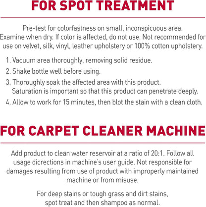 Carpet Shampoo Pet Stain & Odor Remover, 64 oz