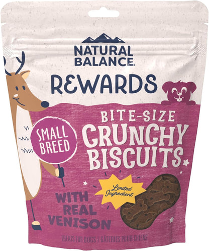Rewards, Bite-Size Crunchy Biscuits, Venison, 8 oz