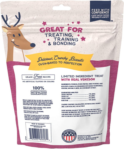 Rewards, Bite-Size Crunchy Biscuits, Venison, 8 oz
