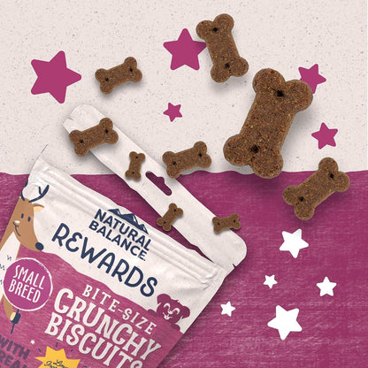 Rewards, Bite-Size Crunchy Biscuits, Venison, 8 oz