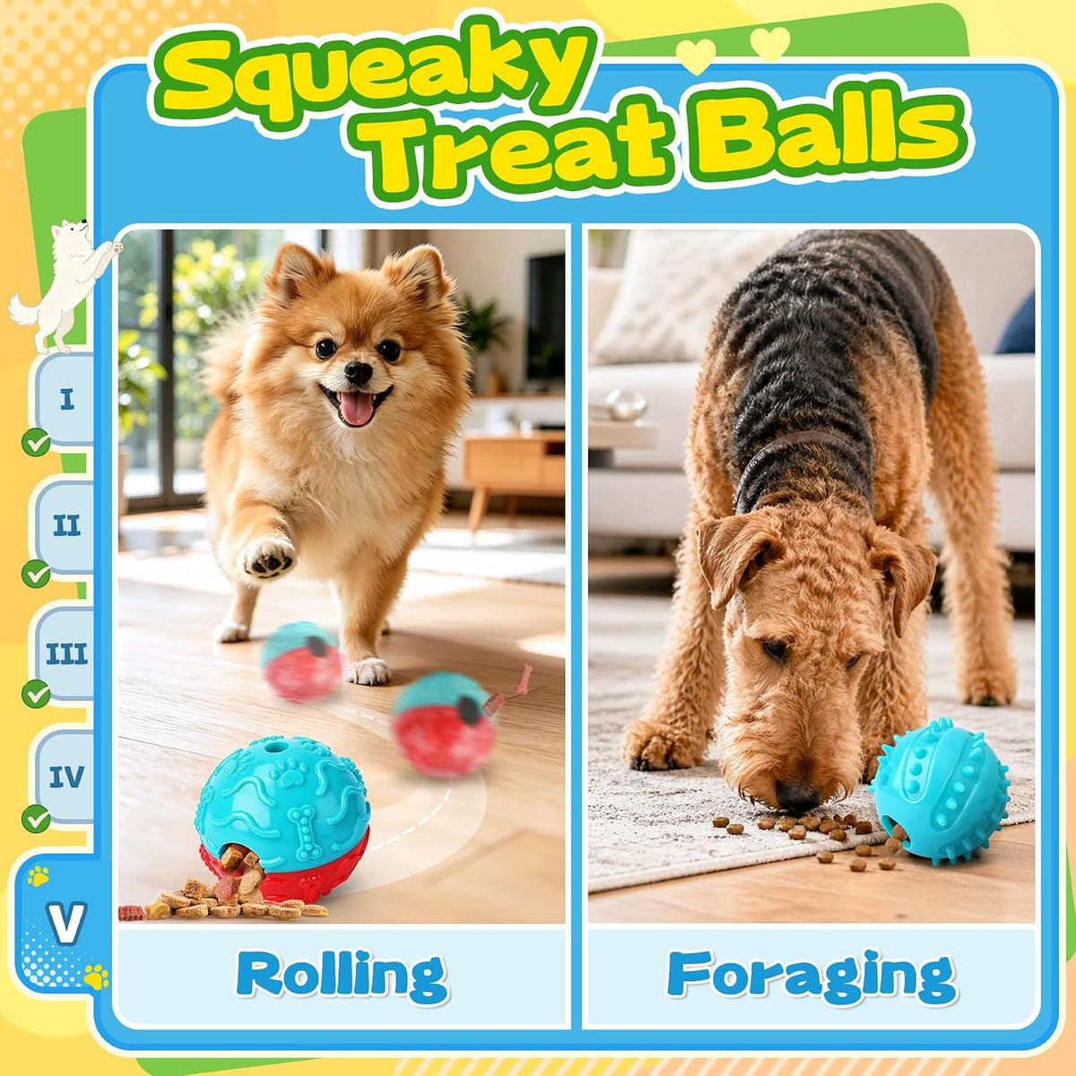9 Pack Dog Enrichment Toy Set with Puzzle Toy & Lick Mats | For Small & Medium Dogs,Multi-Level Challenge,Mental Stimulation,Slow Feeding Support,Interactive Play