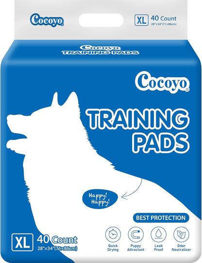 Best Value Training Pads, 40Count, 28" by 34"