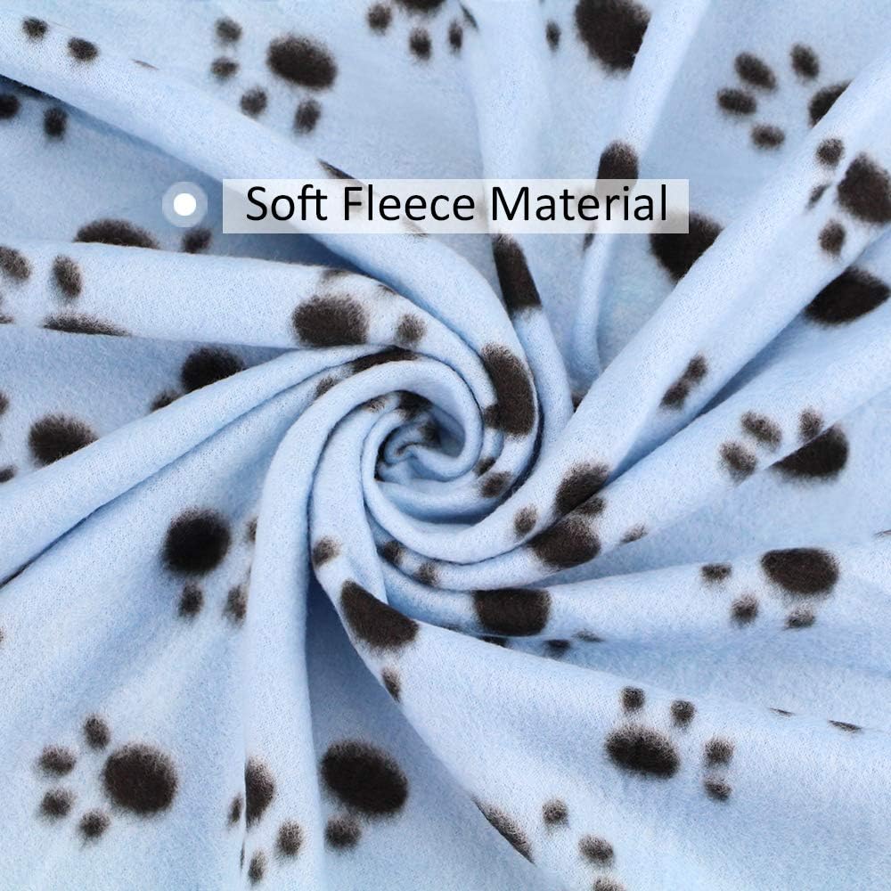 Dog Blankets, Fleece Pet Blankets, 24x28 Inches