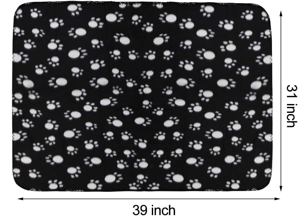 Dog Blankets, Fleece Pet Blankets, 24x28 Inches