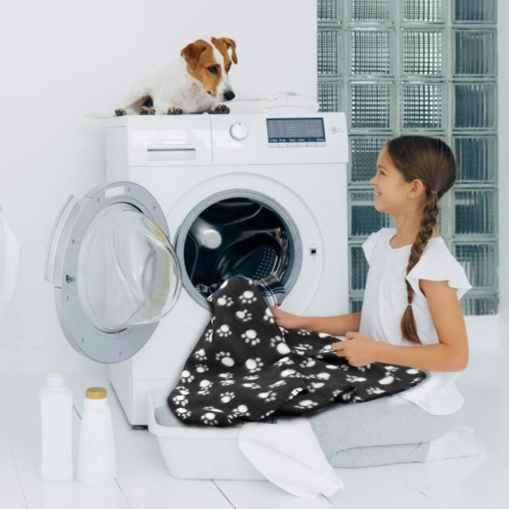 Dog Blankets, Fleece Pet Blankets, 24x28 Inches