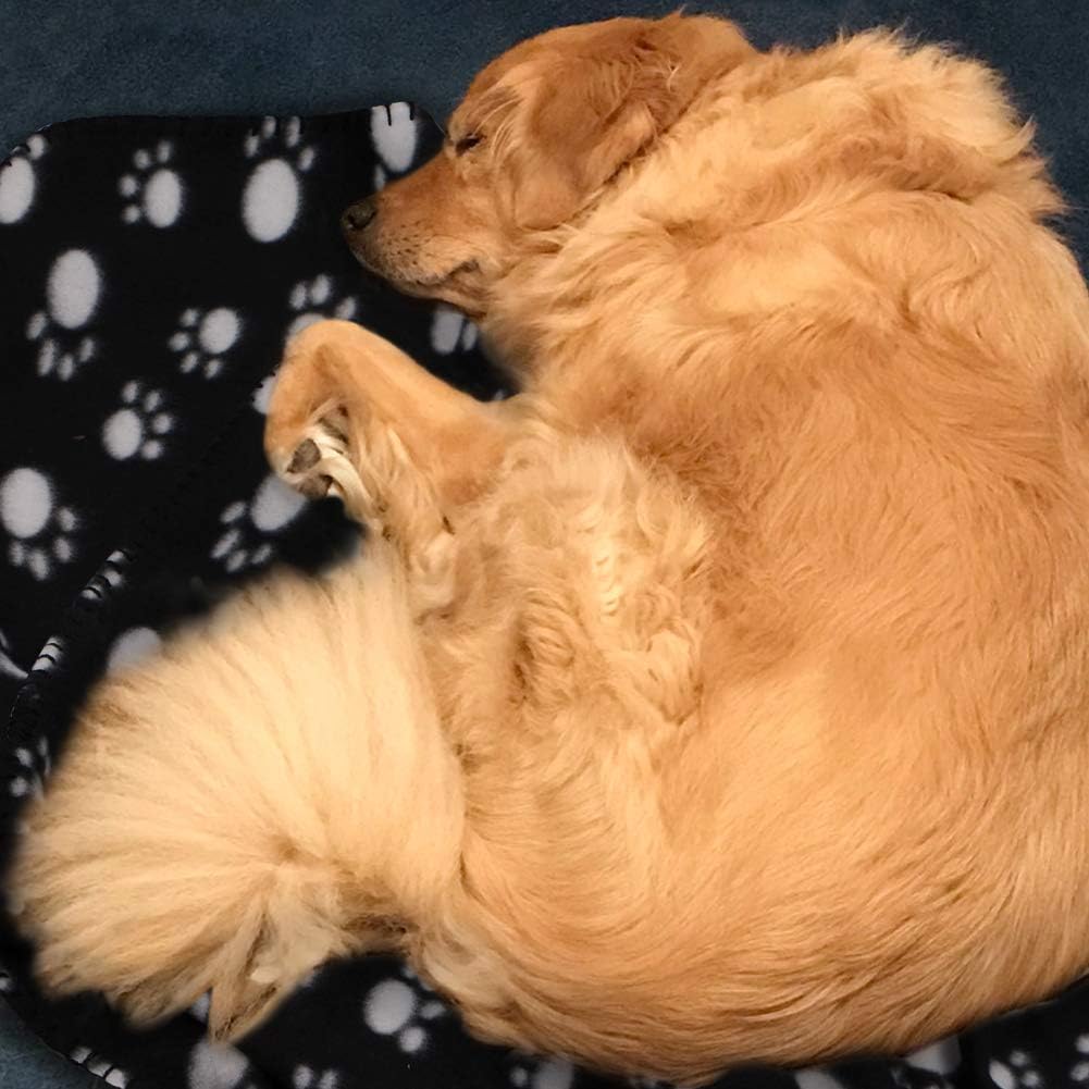 Dog Blankets, Fleece Pet Blankets, 24x28 Inches