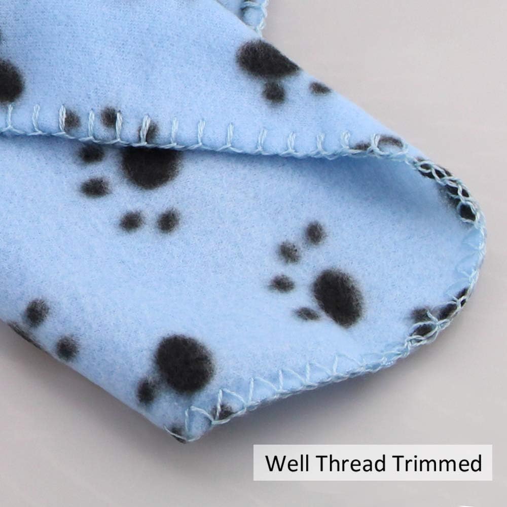 Dog Blankets, Fleece Pet Blankets, 24x28 Inches