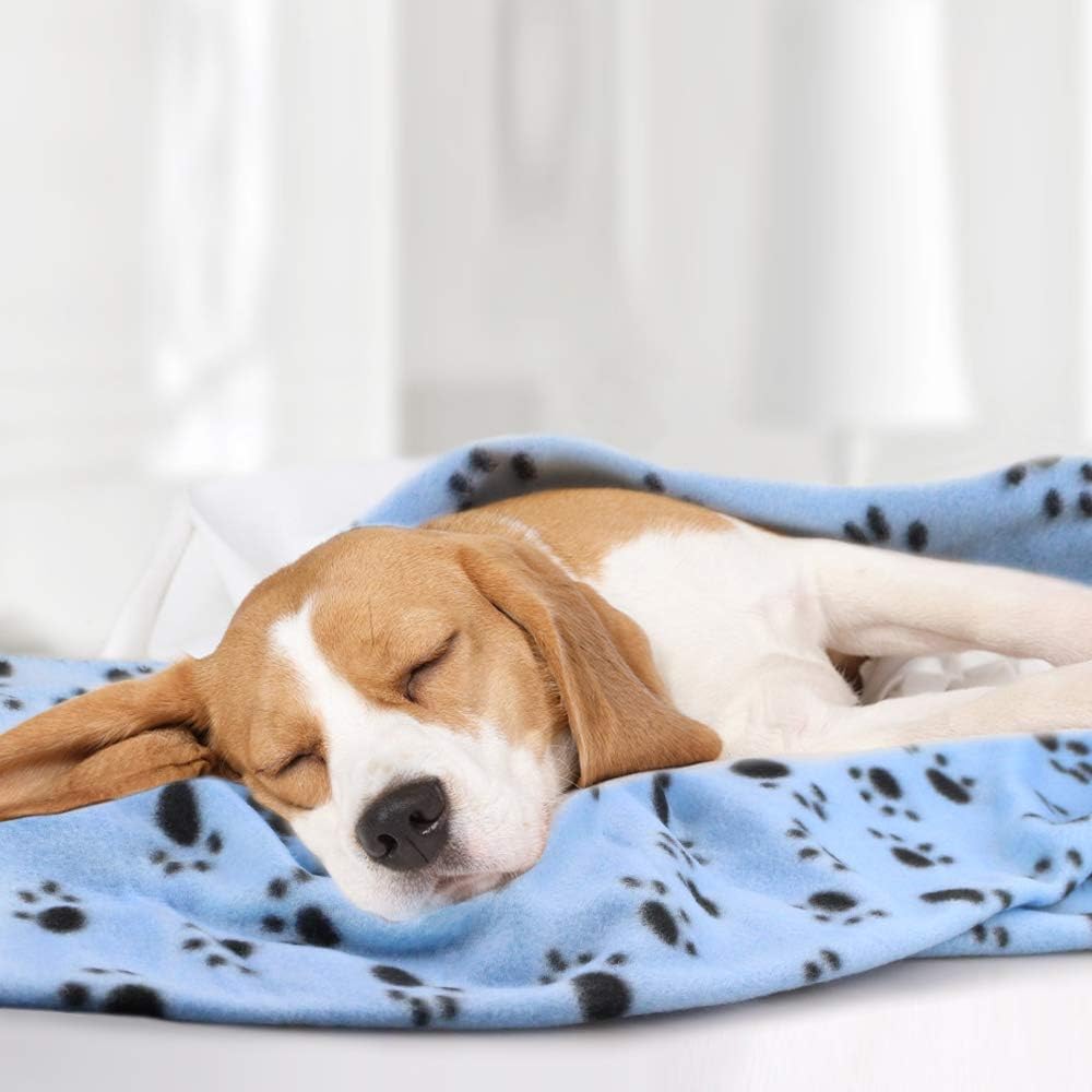 Dog Blankets, Fleece Pet Blankets, 24x28 Inches