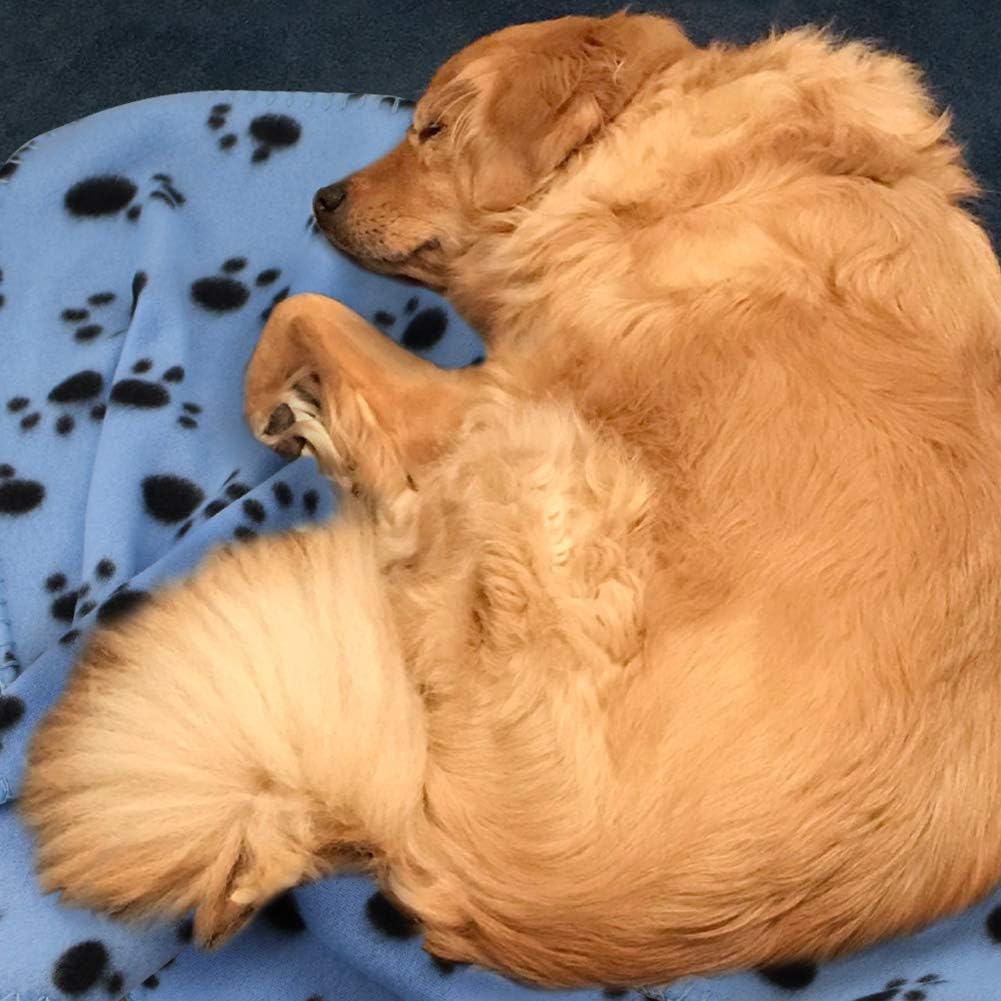 Dog Blankets, Fleece Pet Blankets, 24x28 Inches