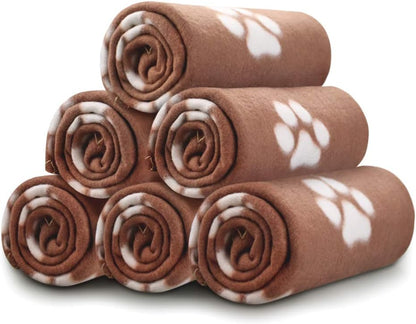 Dog Blankets, Fleece Pet Blankets, 24x28 Inches
