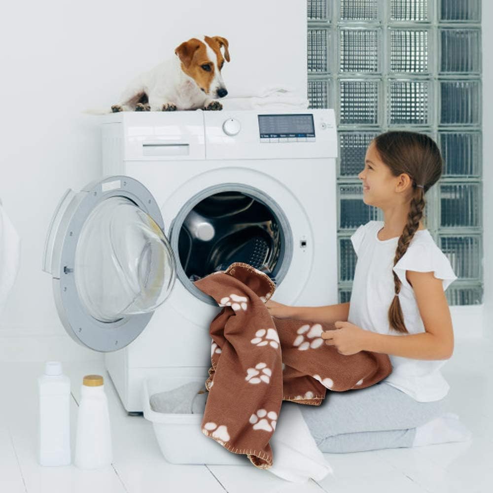 Dog Blankets, Fleece Pet Blankets, 24x28 Inches
