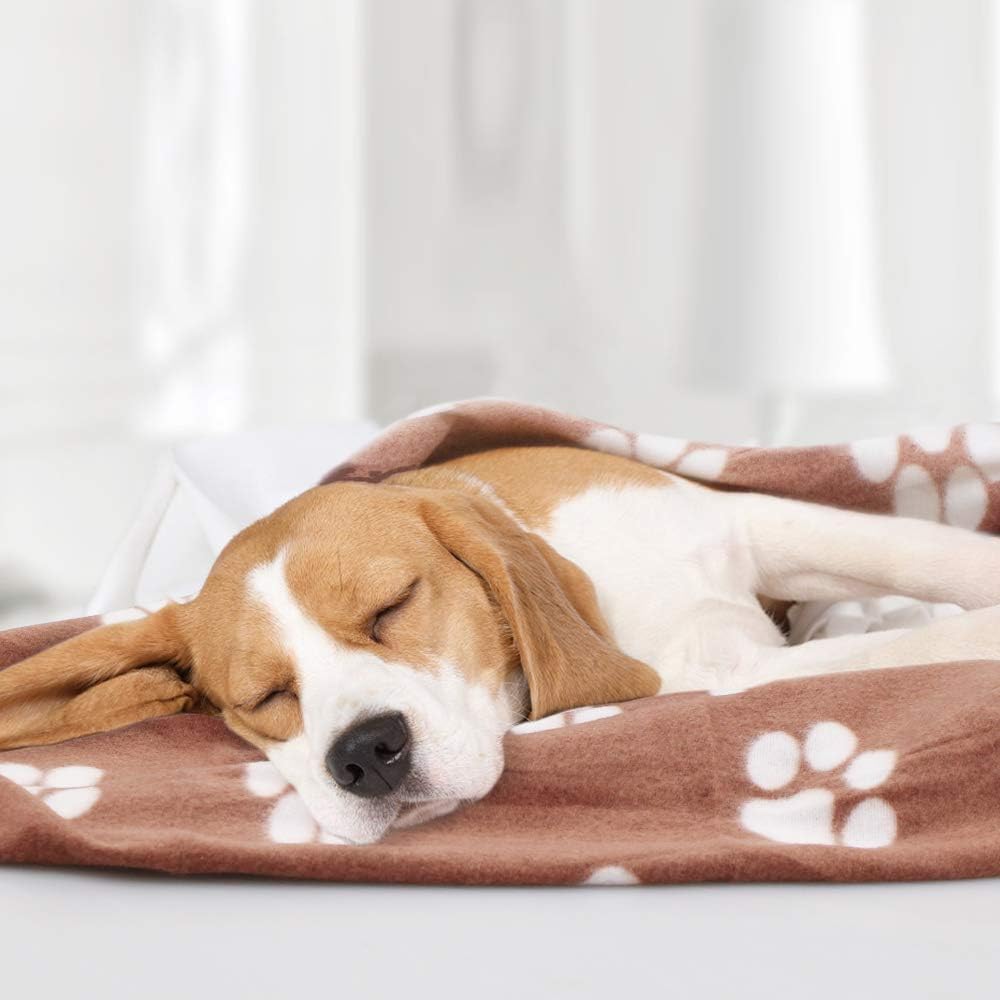 Dog Blankets, Fleece Pet Blankets, 24x28 Inches
