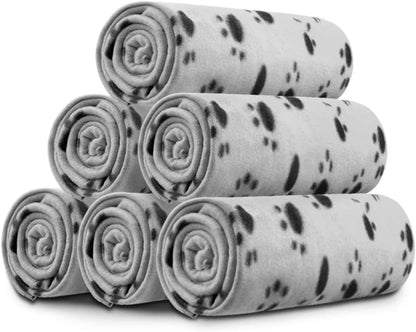 Dog Blankets, Fleece Pet Blankets, 24x28 Inches