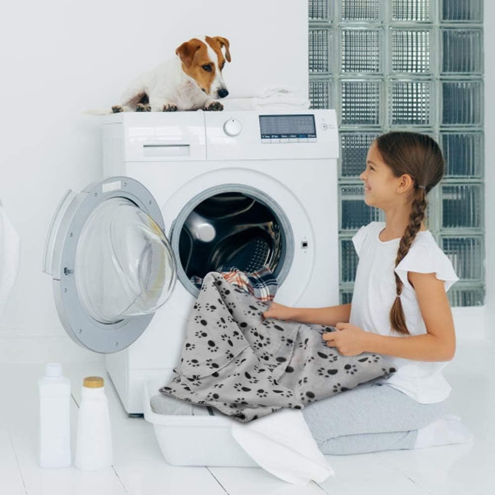 Dog Blankets, Fleece Pet Blankets, 24x28 Inches