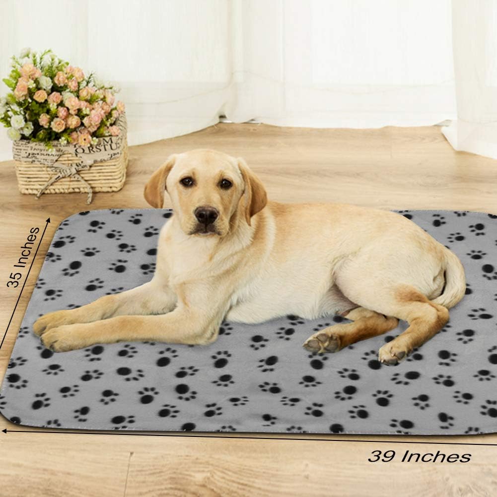 Dog Blankets, Fleece Pet Blankets, 24x28 Inches