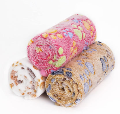 Dog Blankets, Fleece Pet Blankets, 24x28 Inches