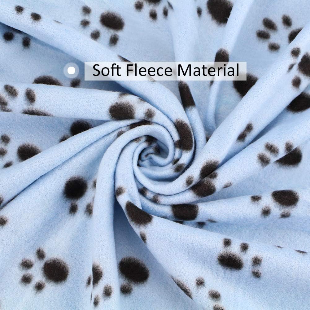 Dog Blankets, Fleece Pet Blankets, 24x28 Inches