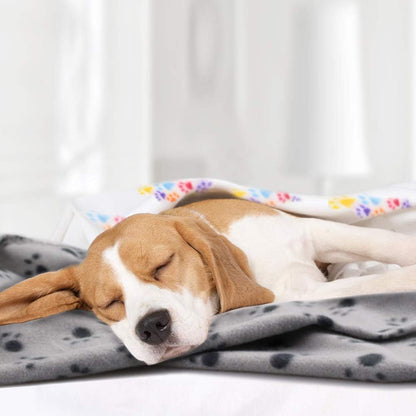 Dog Blankets, Fleece Pet Blankets, 24x28 Inches