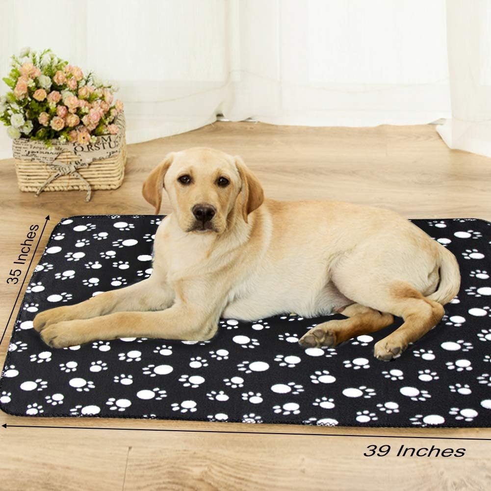 Dog Blankets, Fleece Pet Blankets, 24x28 Inches