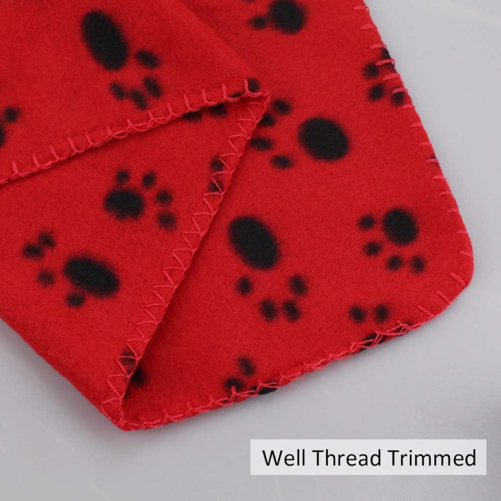 Dog Blankets, Fleece Pet Blankets, 24x28 Inches