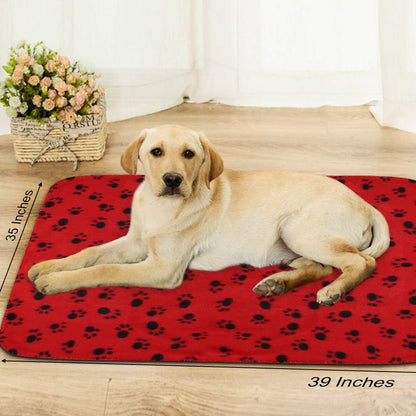 Dog Blankets, Fleece Pet Blankets, 24x28 Inches