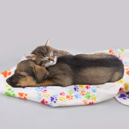 Dog Blankets, Fleece Pet Blankets, 24x28 Inches