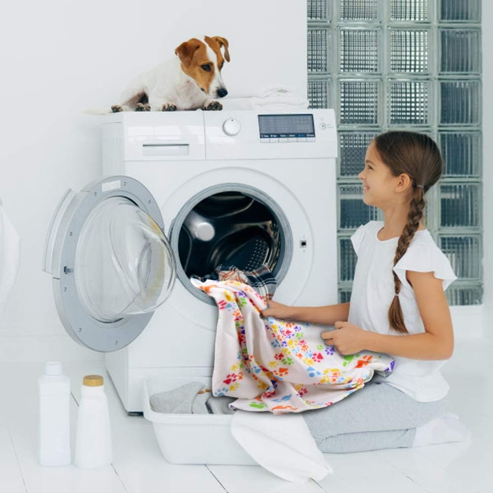 Dog Blankets, Fleece Pet Blankets, 24x28 Inches