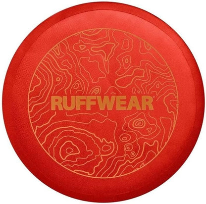 Ruffwear, Camp Flyer Dog Toy, Flying Disc, Red Sumac