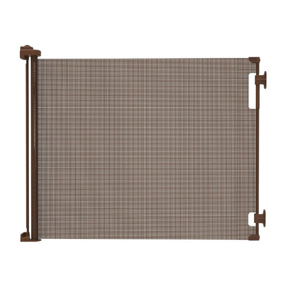 Retractable Baby Gate - Mesh Dog & Pet Gate for Stairs
