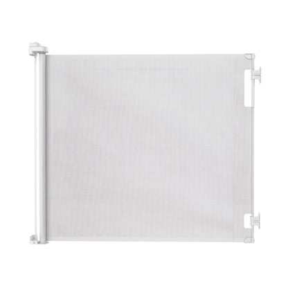 Retractable Baby Gate - Mesh Dog & Pet Gate for Stairs