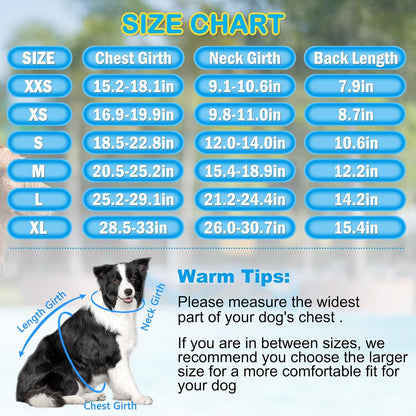 Dog Life Jacket, Good Visibility Pet Swimming Vest for Boating XL
