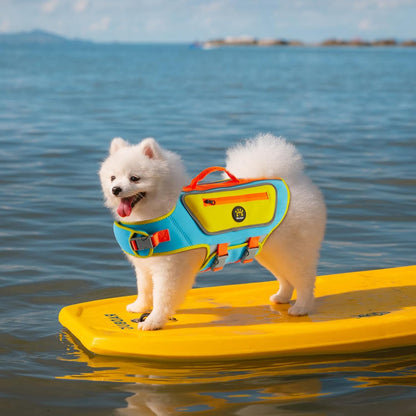 Dog Life Jacket, Good Visibility Pet Swimming Vest for Boating XL