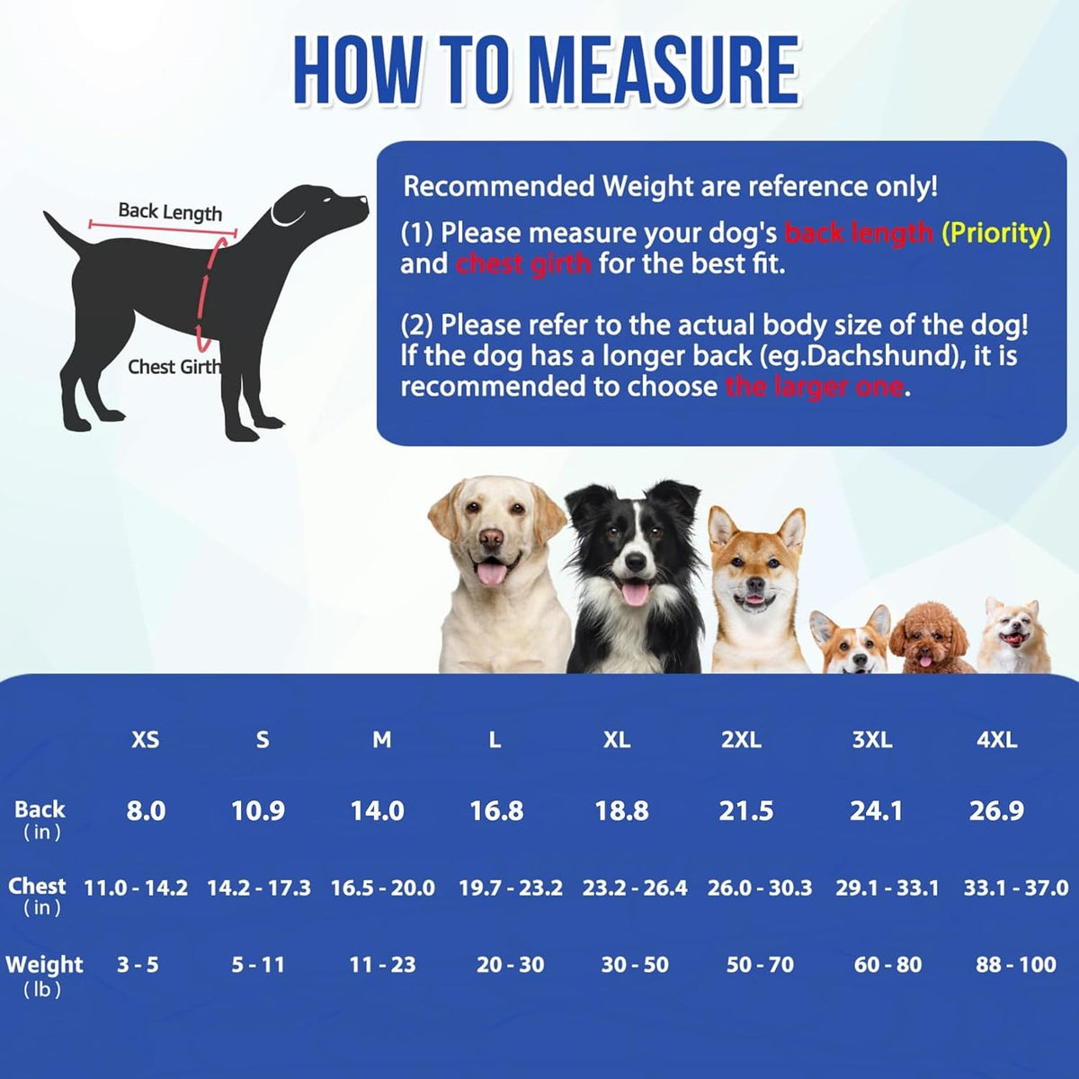 Dog Surgery Recovery Suit, Dog Onesie for Female Male Spay Neuter